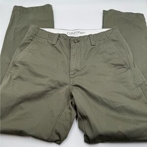 Calvin Klein Men’s Utility Chino Pants 30 x 32‎ - Green